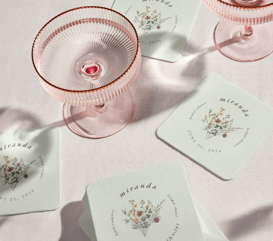 wedding coasters - Wedding Table Decorations